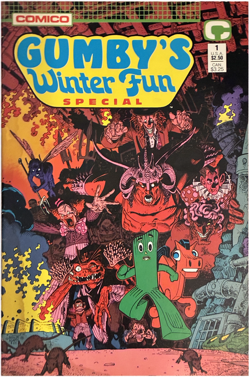 Gumby Winter Fun Comic