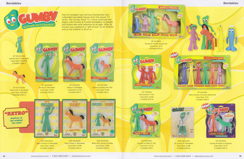Gumby Catalog