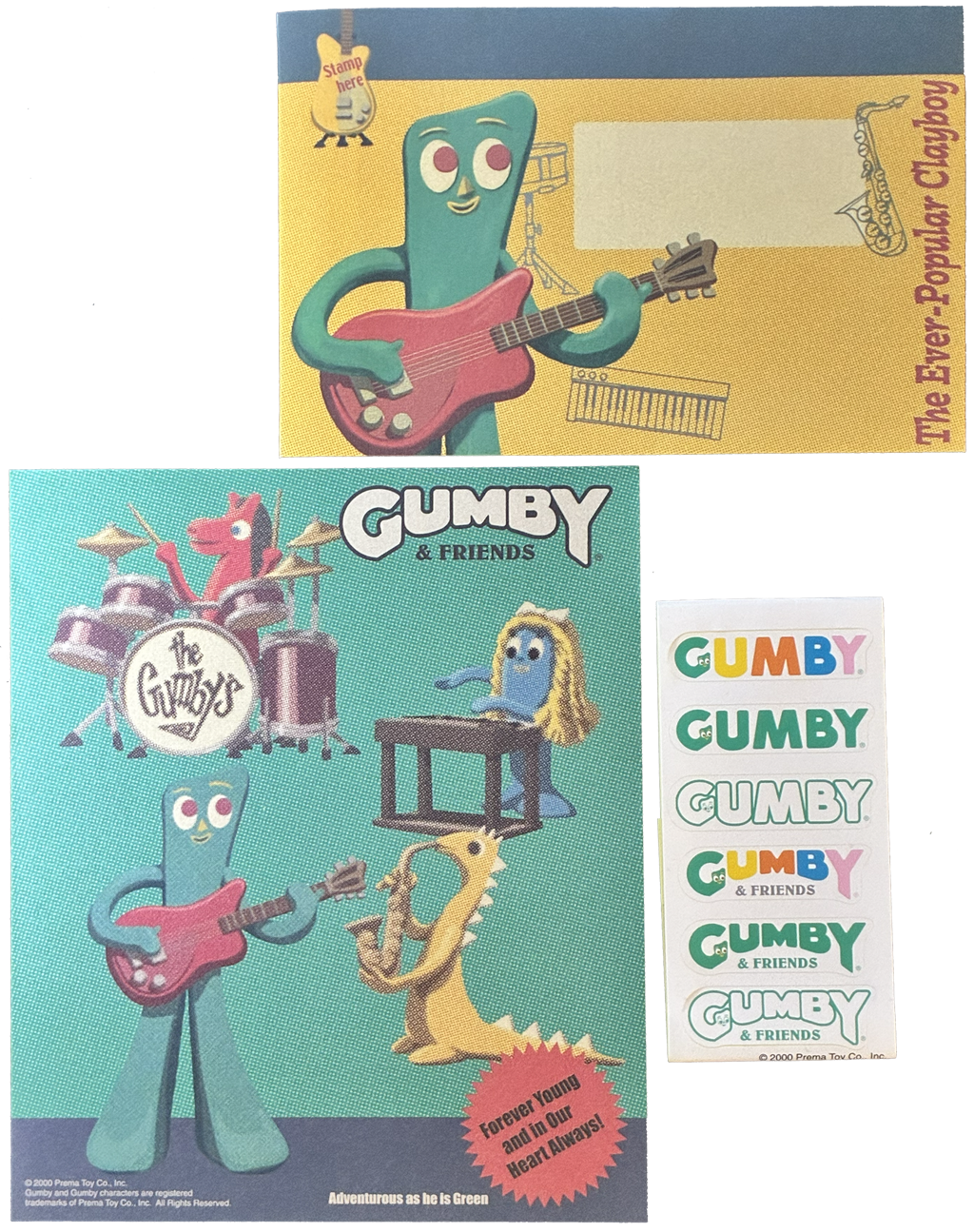 Gumby Stamp
