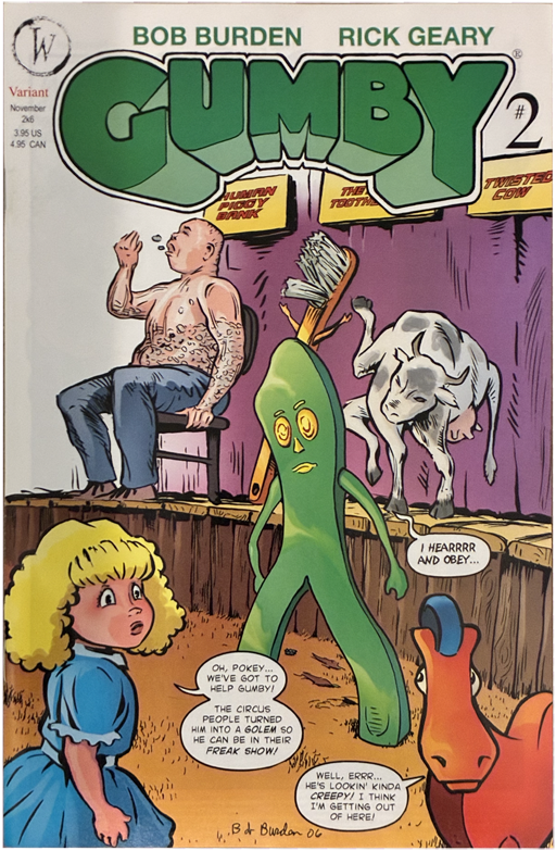 Gumby Winter Fun Comic